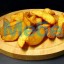 Искусственный картофель по деревенски (ломтики) муляж  