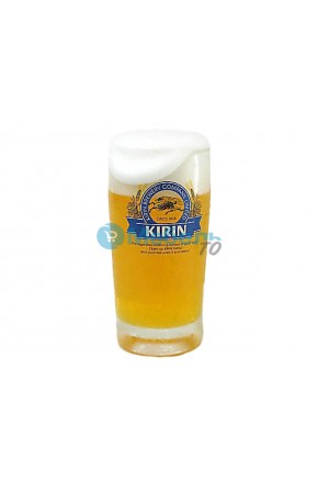Муляж кружки пива «Kirin» с пышной пеной (435 мл)
