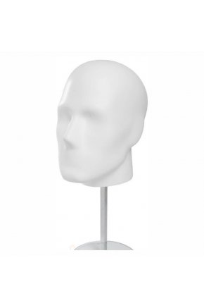 Голова манекена на стеклянной подставке HEAD-M-W